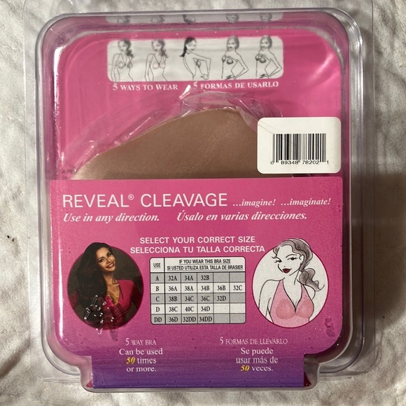 New, never opened, Braza Reveal Cleavage Supportables C cup - Picture 2 of 2